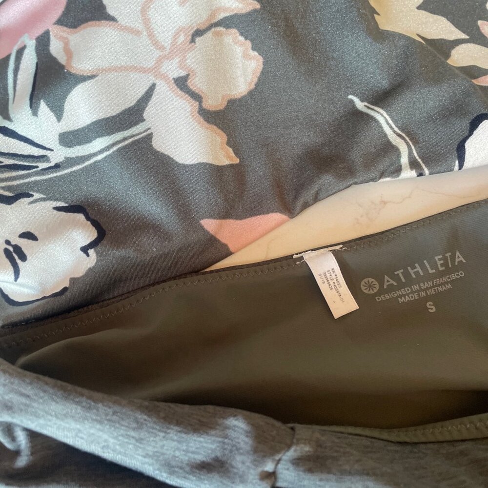 Athleta LUX 2-Piece Floral Adjustable Top and High Rise Bottom Bikini Swimsuit - Picture 8 of 9